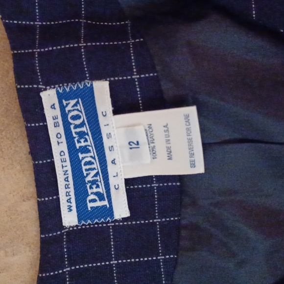 Pendleton coat and skirt - Picture 2 of 2